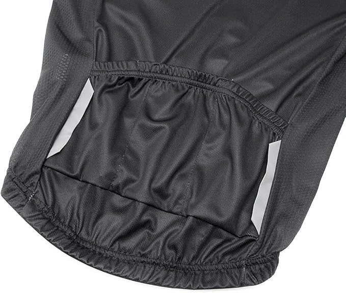 Camisa de ciclismo feminina Wosawe mangas longas