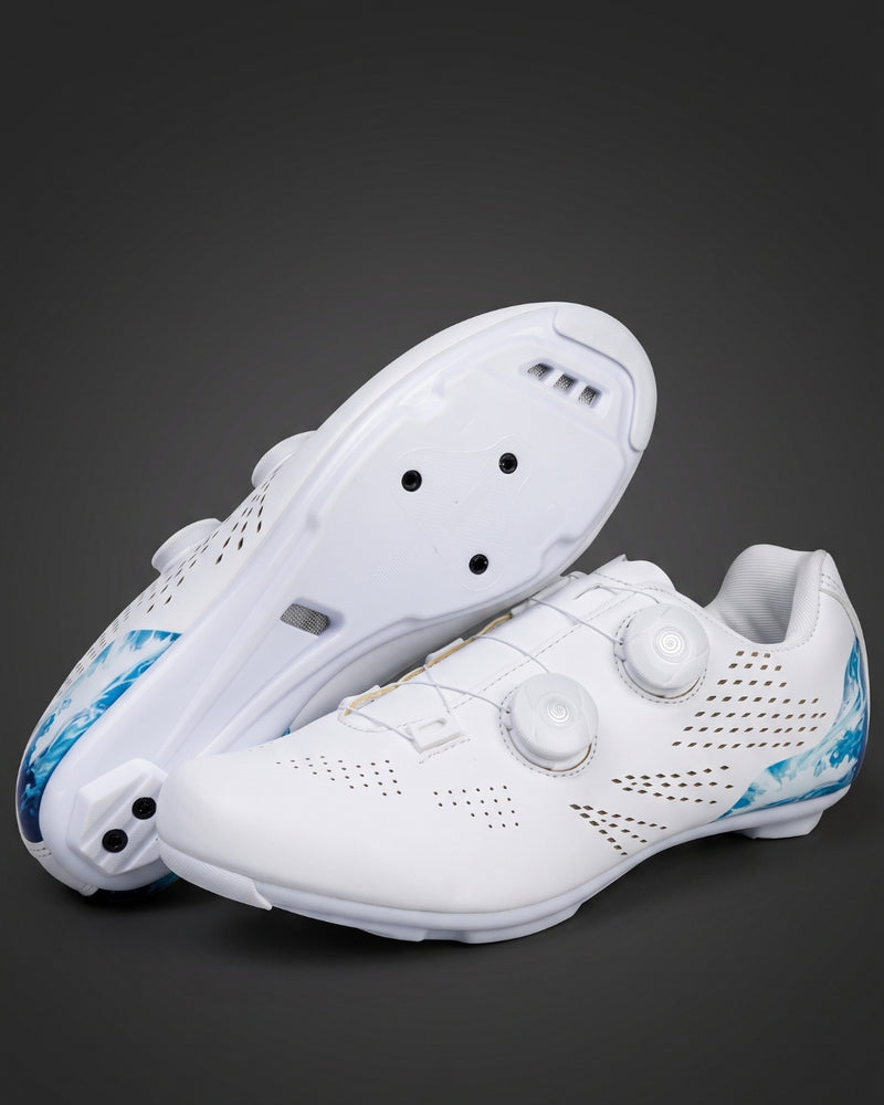 Sapatilha de Ciclismo Speed CPM Giro Duplo — Branca