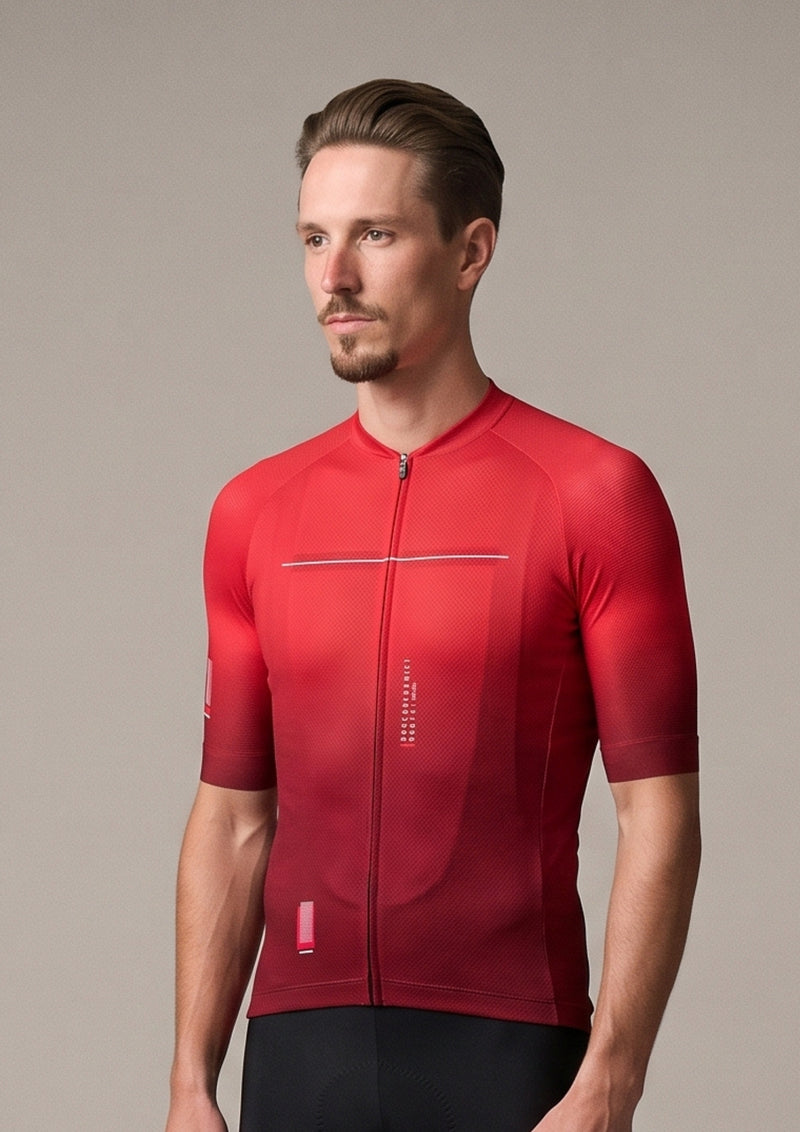 Camisa de Ciclismo CPM Aero Race — Vermelho