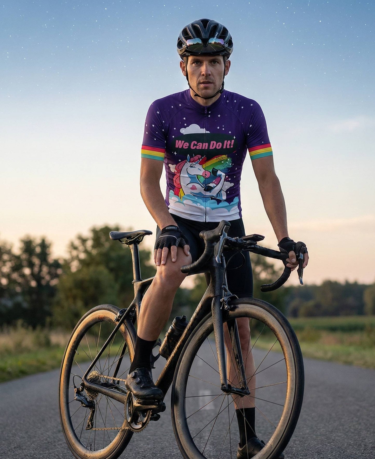 Camisa Ciclismo Manga Curta Divertida Frases Criativas Várias Estampas
