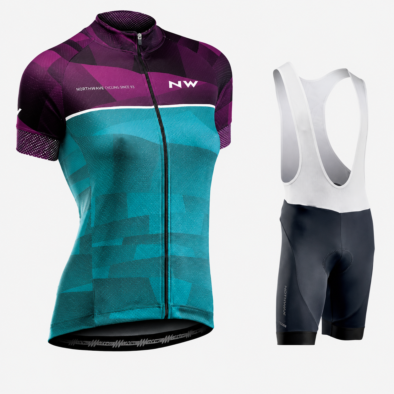 Conjunto Ciclismo Feminino NW Réplica – Vários Modelos - Camisa + Bretelle