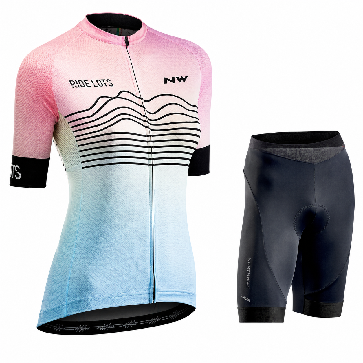 Conjunto Ciclismo Feminino NW Réplica – Vários Modelos - Camisa + Bretelle