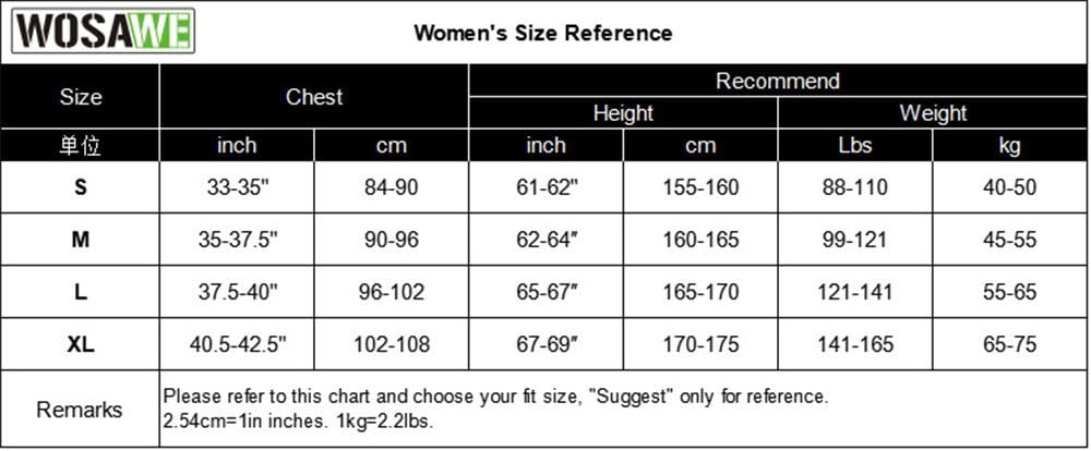 Camisa de ciclismo feminina Wosawe mangas longas