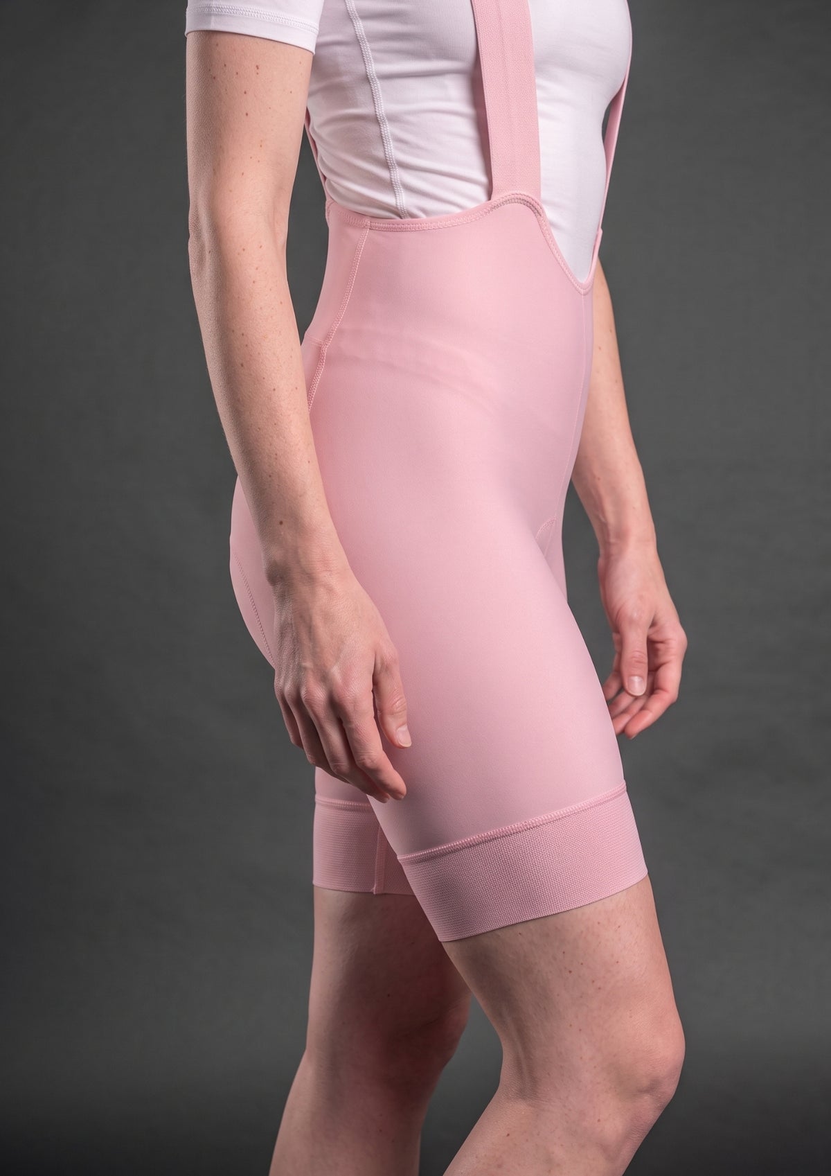 Bretelle feminina Sem Costura Pro rosa, detalhe do forro