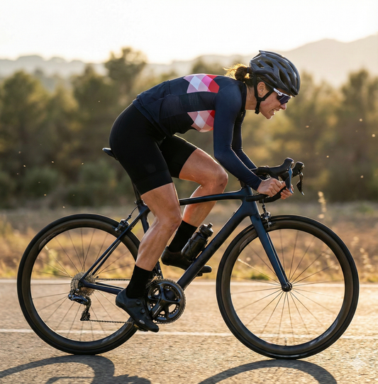 Camisa de ciclismo de manga longa - Roumba