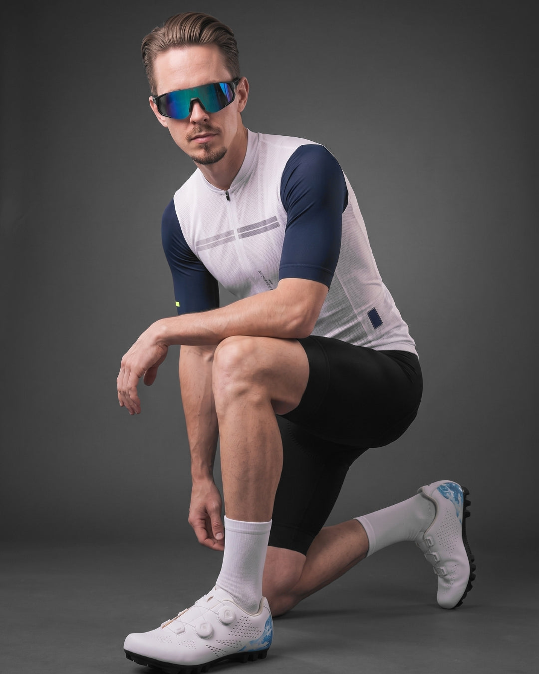 Sapatilha de Ciclismo MTB CPM Giro Duplo — Branca