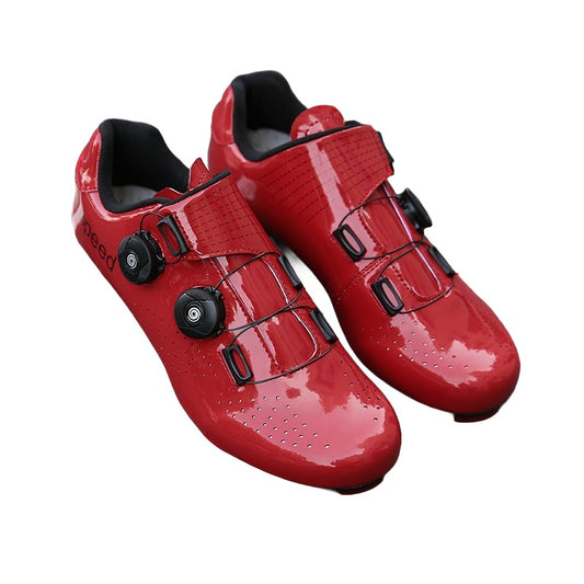 Sapatilha de Ciclismo Speed Road VELOX PRO Glossy - Duplo Dial Rotativo | Acabamento Premium