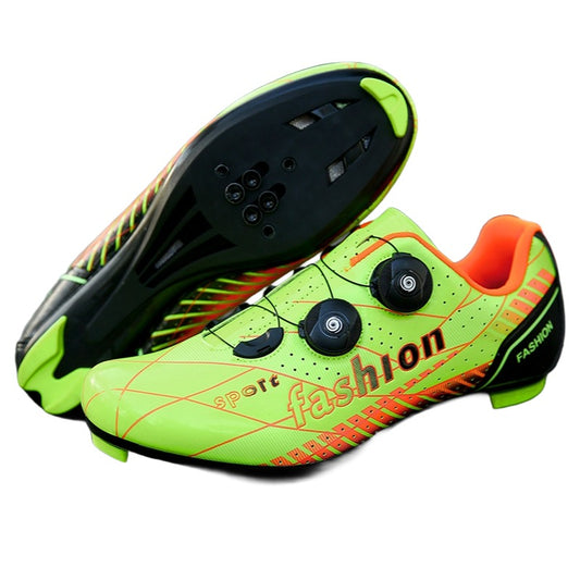 Sapatilha de Ciclismo SPORT FASHION Neon Series - Duplo Dial | MTB & Speed | Design Geométrico
