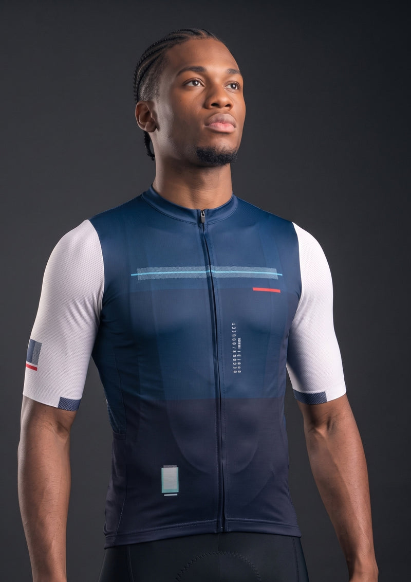 Camisa de Ciclismo CPM Aero Race — Azul Marinho