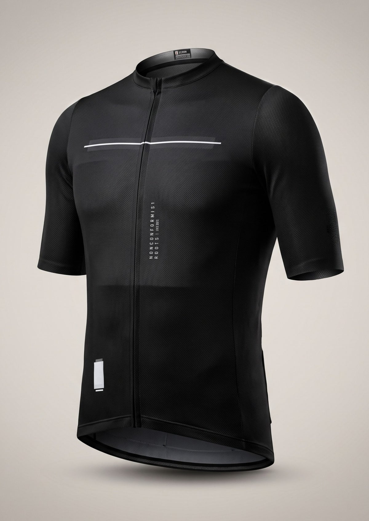 Camisa de Ciclismo Aero Race Preto — Frete Detalhe