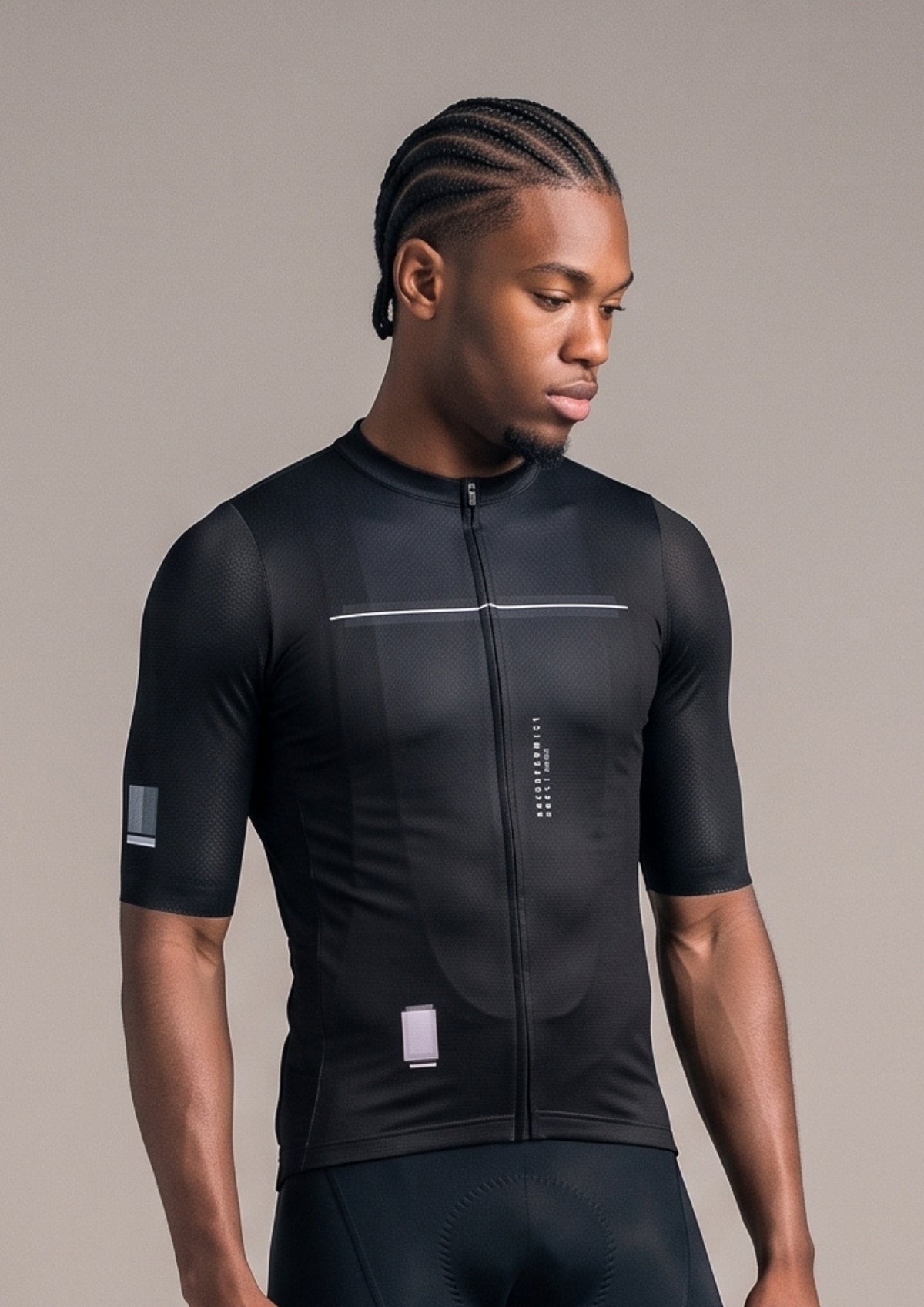 Camisa de Ciclismo Aero Race — Preto | Ciclismo Pelo Mundo