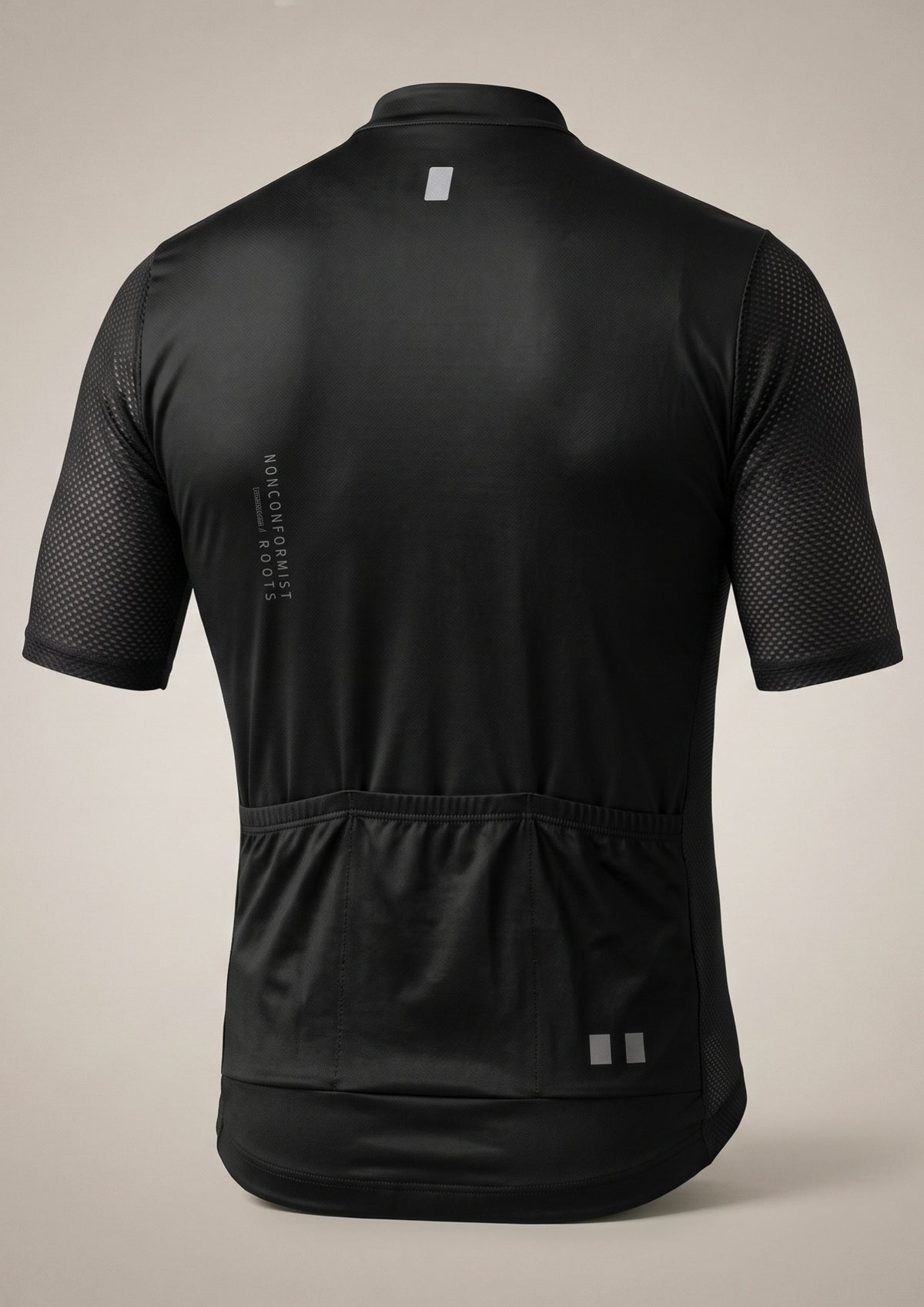 Camisa de Ciclismo Aero Race Preto — Frete Detalhe