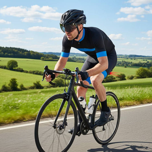 Capacete Ciclismo CAIRBULL com Viseira Magnética e Luz LED Traseira - 5 Cores - Speed/MTB