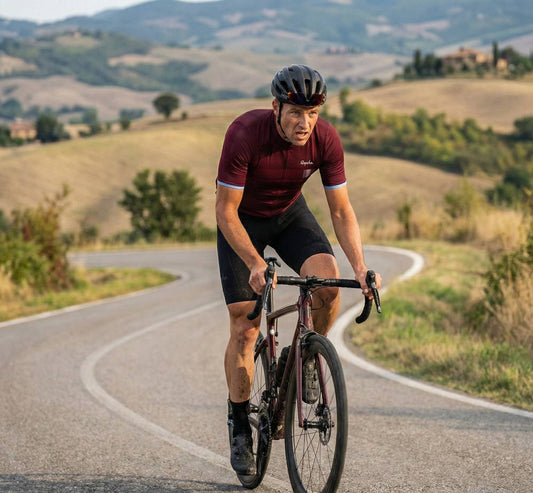 Conjunto Ciclismo Ralpha Masculino - Camisa + Bretelle Preto - 4 Cores Disponíveis