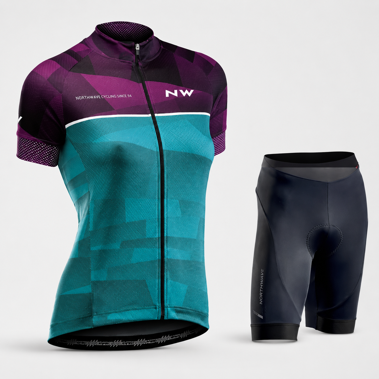 Conjunto Ciclismo Feminino NW Réplica – Vários Modelos - Camisa + Bretelle