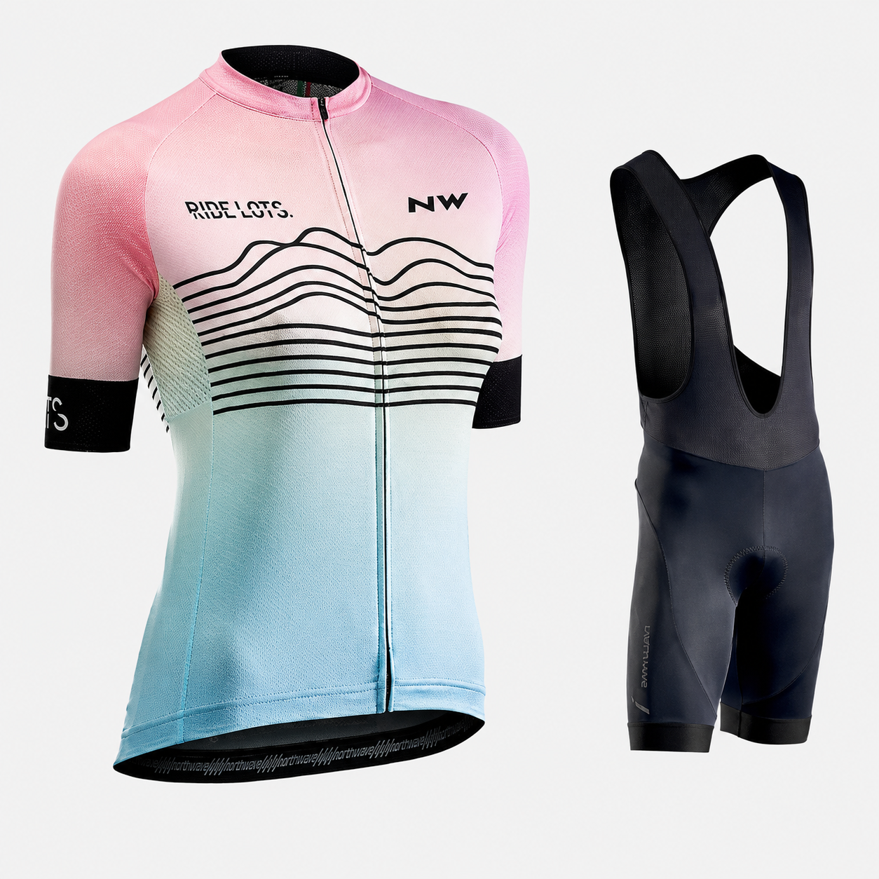 Conjunto Ciclismo Feminino NW Réplica – Vários Modelos - Camisa + Bretelle