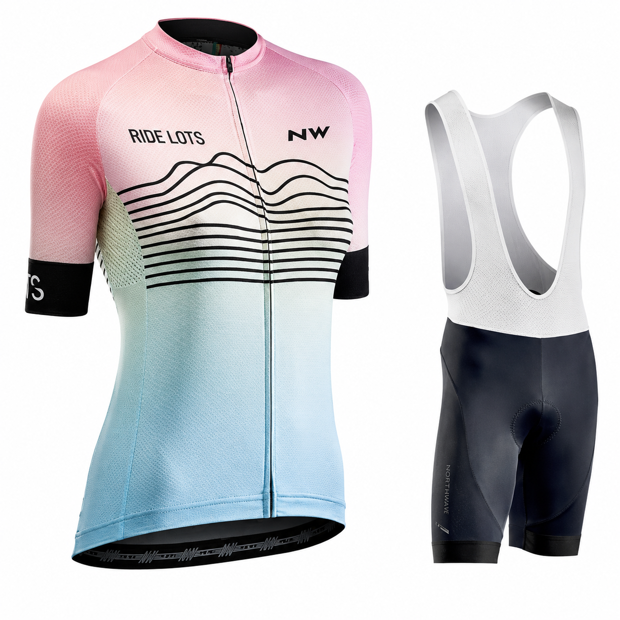 Conjunto Ciclismo Feminino NW Réplica – Vários Modelos - Camisa + Bretelle