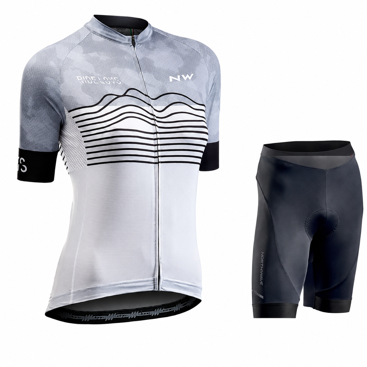 Conjunto Ciclismo Feminino NW Réplica – Vários Modelos - Camisa + Bretelle