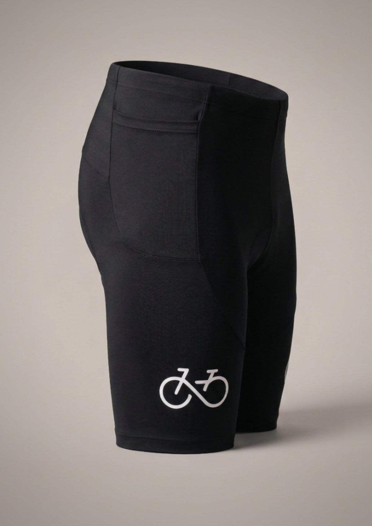Short de Ciclismo 9D Gel Preto — costas