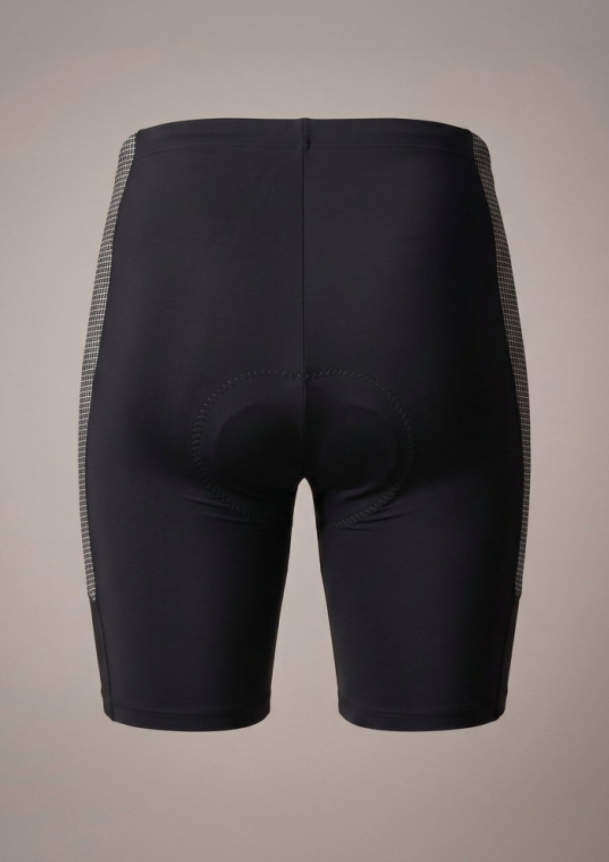 Short de Ciclismo 9D Gel Preto e Branco — detalhe forro