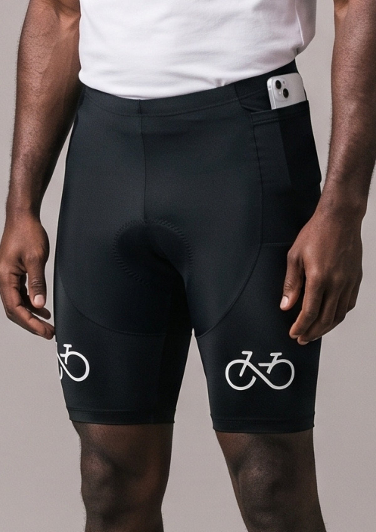 Short de Ciclismo 9D Gel — Preto | Ciclismo Pelo Mundo
