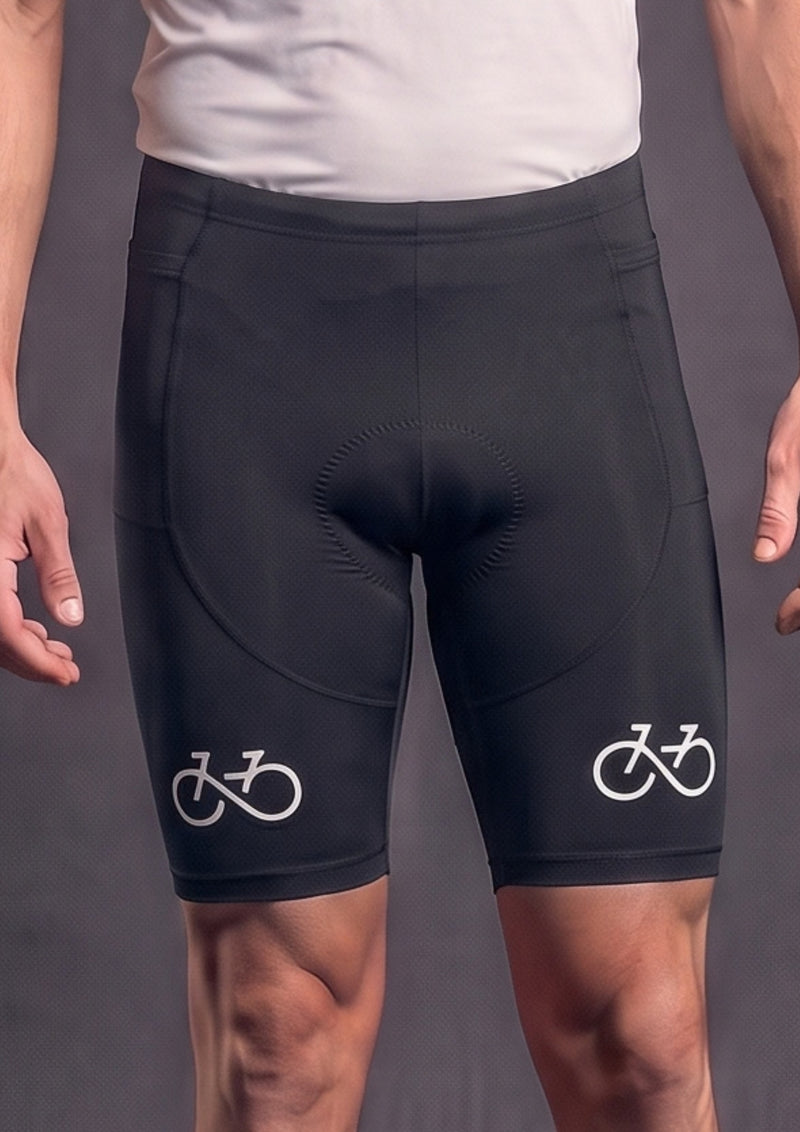 Short de Ciclismo CPM 9D Gel — Preto